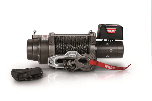 WARN 97720 M12-S 12000 lb Winch 100' 3/8 Spydra Synthetic Rope Heavy Series