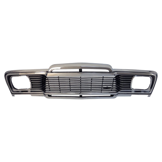Crown Automotive J5465070 Grille (Chrome); For Jeep SJ Grand Wagoneer 1979-1985