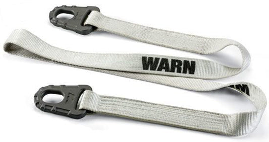 WARN 92095 Premium Cerakote Tree Trunk Strap Protector 14400 Pound Winch Forged