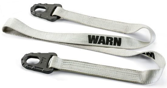 WARN 92096 Epic Cerakote Tree Trunk Strap Protector 30000 Pound Forged 4" x 8'