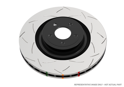 DBA 05-10 Jeep Grand Cherokee Rear 4000 Series Slotted Rotor