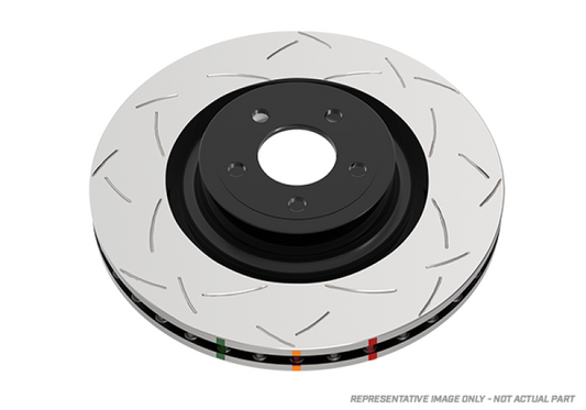 DBA 05-10 Jeep Grand Cherokee Rear 4000 Series Slotted Rotor