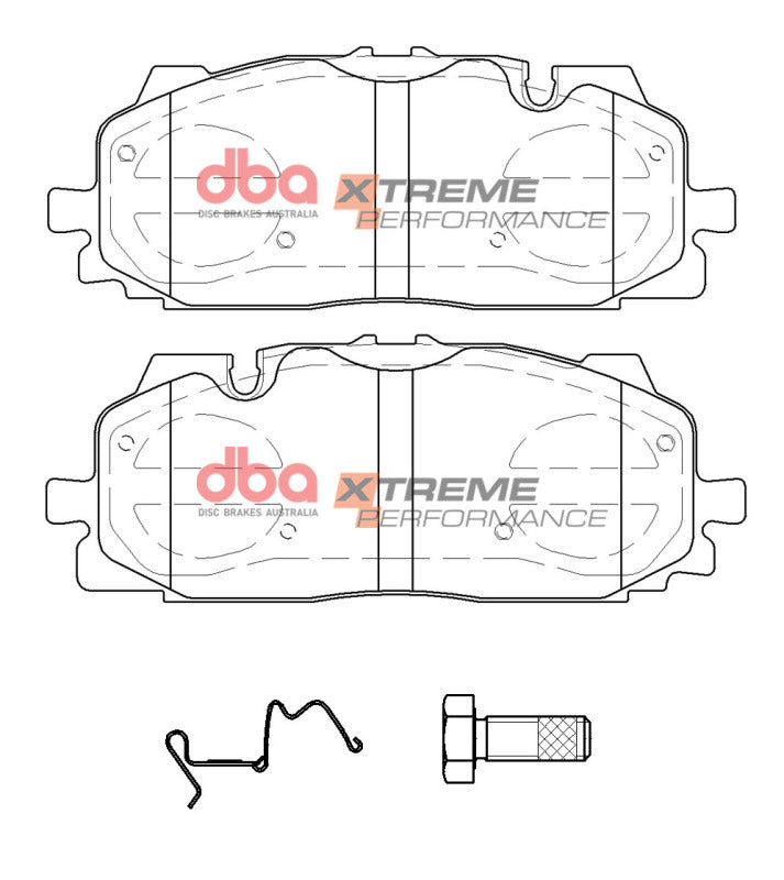 DBA Front XP Performance Brake Pads w/375mm Front Rotor | Audi A8 Quattro (19-21) (DB15030XP)