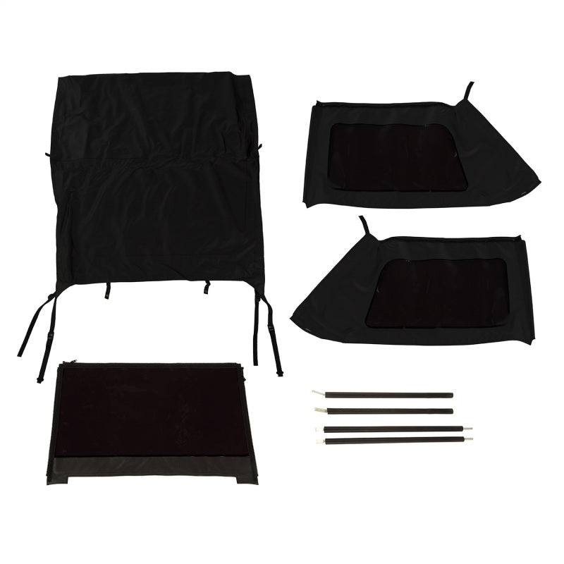 Rugged Ridge 13790.39 Montana Bowless Soft Top for 2007-18 Jeep Wrangler JK