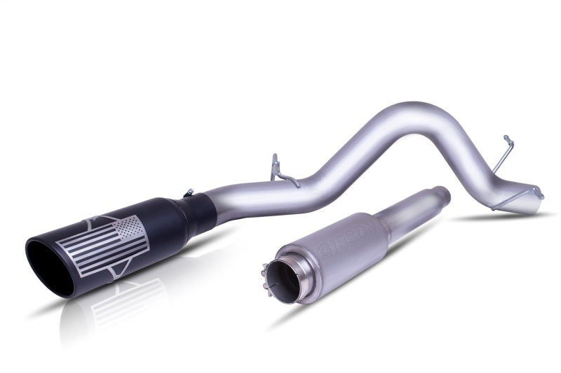 Gibson Patriot Series 4in Single Exhaust System | Ford F250/F350 (20-21) 7.3L (70-0041)