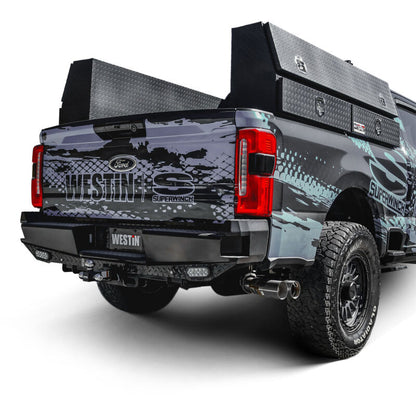 Westin 58-341205 HDX Bandit Rear Bumper for 23-25 F250/F350 Super Duty