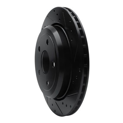 DFC D&S Black Brake Rotor (REAR RIGHT): Dodge Durango (11-25)