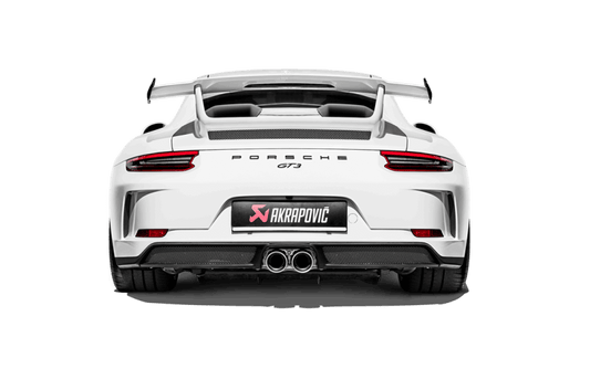 Akrapovic Porsche 911 GT3 (991.2) Slip-On Race Line (Titanium) w/Titanium Tail Pipe Set