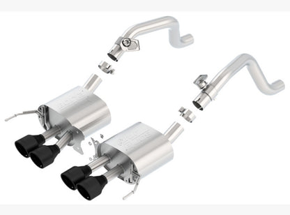 Borla Axle-Back Exhaust System - ATAK | 2014-2019 Chevrolet Corvette 6.2L (11863)