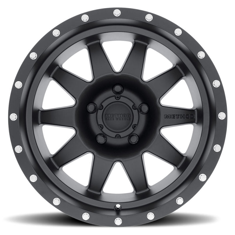 (set of 4) Method Wheels MR301 Matte Black | 18x9" -12mm | For Jeep JK/JL/JT