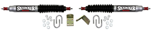 Skyjacker 9210 Silver Dual Steering Stabilizer Kit for Ford Bronco F100/F150