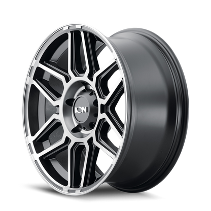 ION Wheels Type 146 Matte Black W/Machined Dart Tint | 20x10" -19mm | 5x127mm Wheel