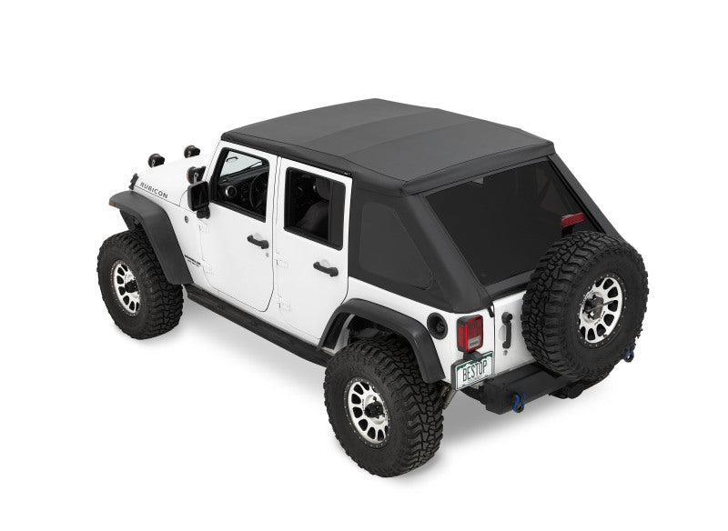 Bestop JK 4-Door Ascent Black Diamond | Jeep Wrangler JK 07-18 (56825-35)