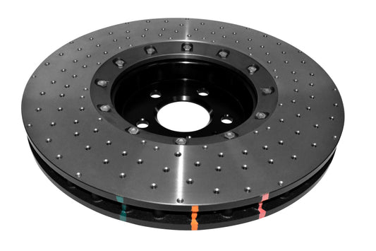 DBA 5000 Series F&R Slotted D&S 2-Piece Rotor | Audi A8 Quattro (14-17) (DBA52774BLKXD)
