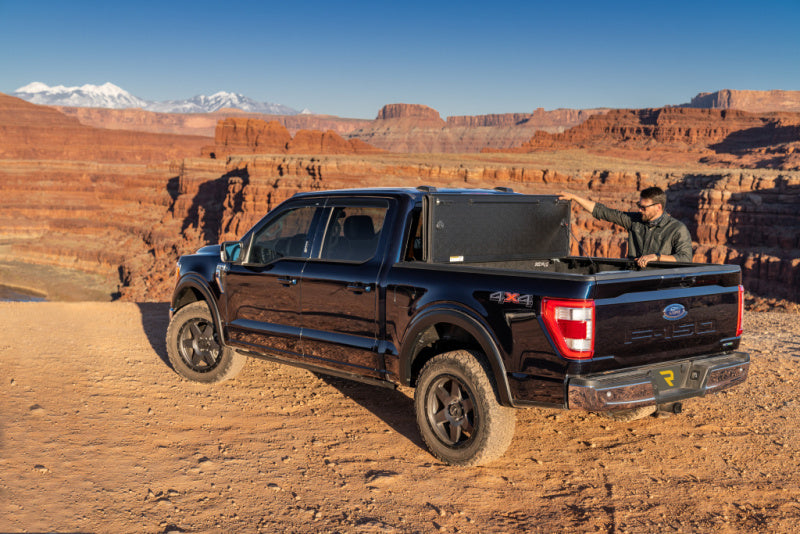 UnderCover AX22029 ArmorFlex Hard Folding Tonneau Cover for 2021-2026 Ford F‑150