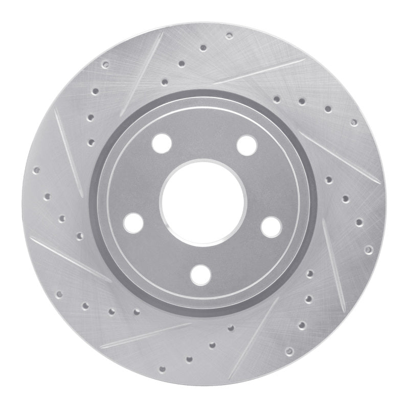 DFC D&S Silver Brake Rotor (FRONT LEFT): Dodge Durango (11-22)
