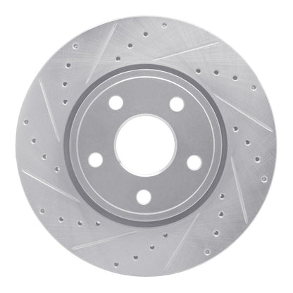 DFC D&S Silver Brake Rotor (FRONT LEFT): Dodge Durango (11-22)