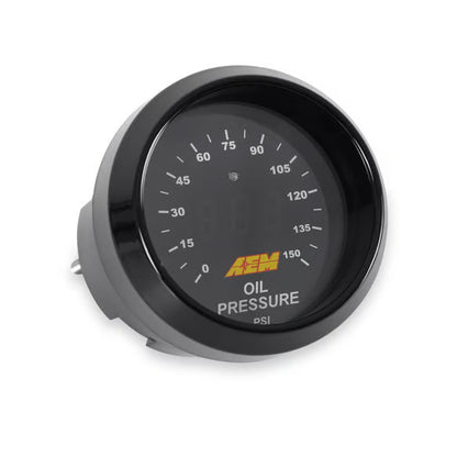 AEM Digital Oil Pressure Gauges 0-150 PSI (30-4407)