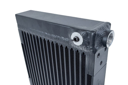 CSF Radiator 8371 CSF Large Single-Pass Oil Cooler M22 x 1.5 12.0Lx9.33H x2.16W