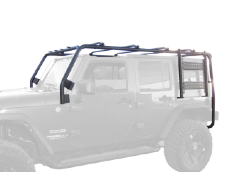 Body Armor 4x4 JK-711 Roof Rack Frame Kit for 2007-18 Jeep Wrangler JK 2/4-Door