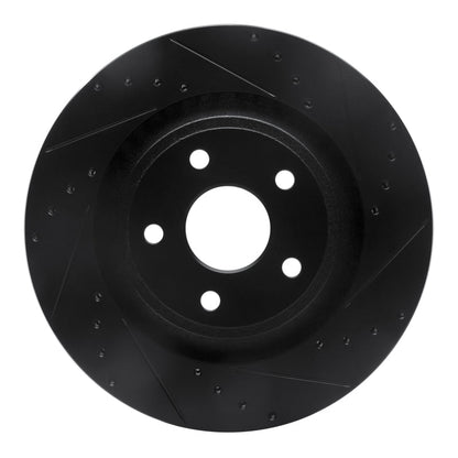 DFC D&S Black Brake Rotor (FRONT RIGHT): Jeep Grand Cherokee (06-10)
