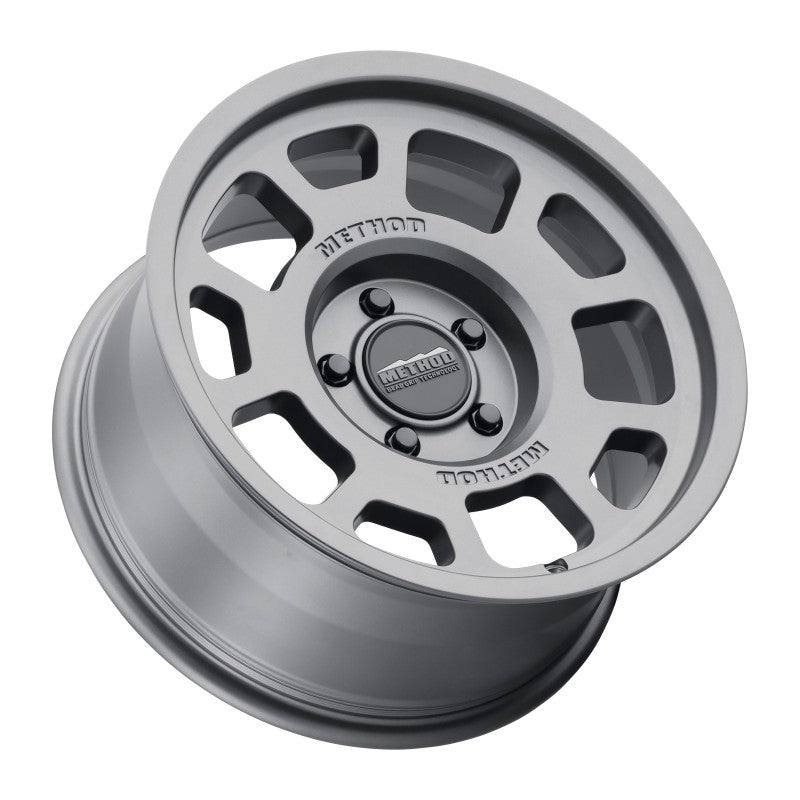 (set of 4) Method MR705 Titanium | 17x8.5" +35mm | 5x150mm Wheel