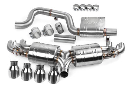 APR CBK0004 Cat-Back Exhaust Kit for 16-18 A3 Sportback E-tron 2.0