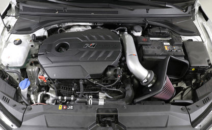 K&N 69-5324TS Typhoon Air Intake System For Hyundai Veloster 19-20 Turbo