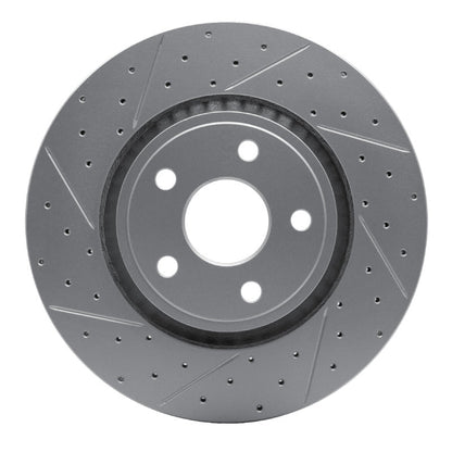 DFC Front Left D&S Geoperformance Rotor: Dodge Durango 3.6L / 3.9L (11-25)