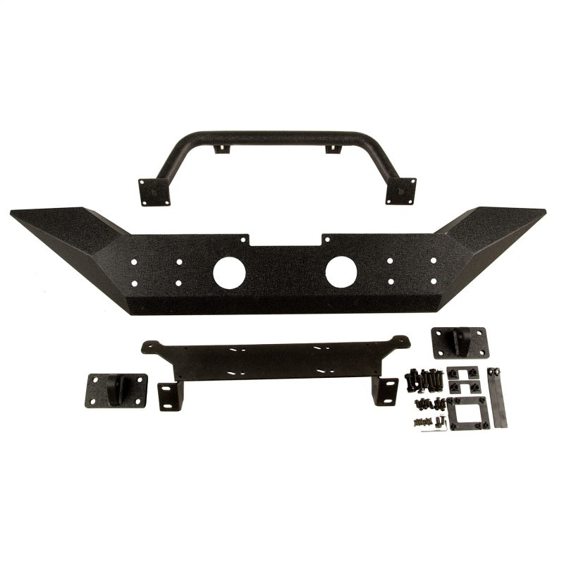 Rugged Ridge 11548.01 Spartan Front Bumper for 07-18 Jeep Wrangler JK