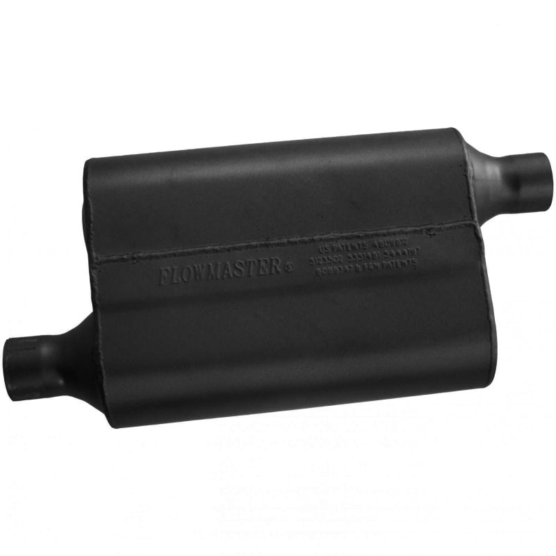 Flowmaster 2in D&S Muffler For Chevy Camaro/Firebird 70-81, Pontiac GTO/LeMans 64-73, Honda Civic/CRX 87-92, Mazda Miata 90-98, Ford Mustang 94-04, Toyota Matrix 03-08 (942043)