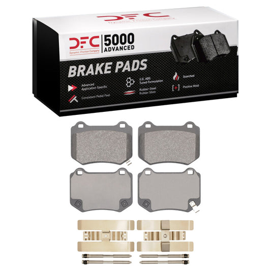 DFC 18-25 Subaru WRX Rear Low Metallic Pads & w/HW | WRX (14-21) (1551-2118-01)