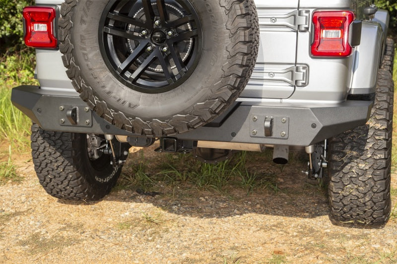 Rugged Ridge 11548.51 Spartan Rear Bumper for 18-24 Jeep Wrangler JL
