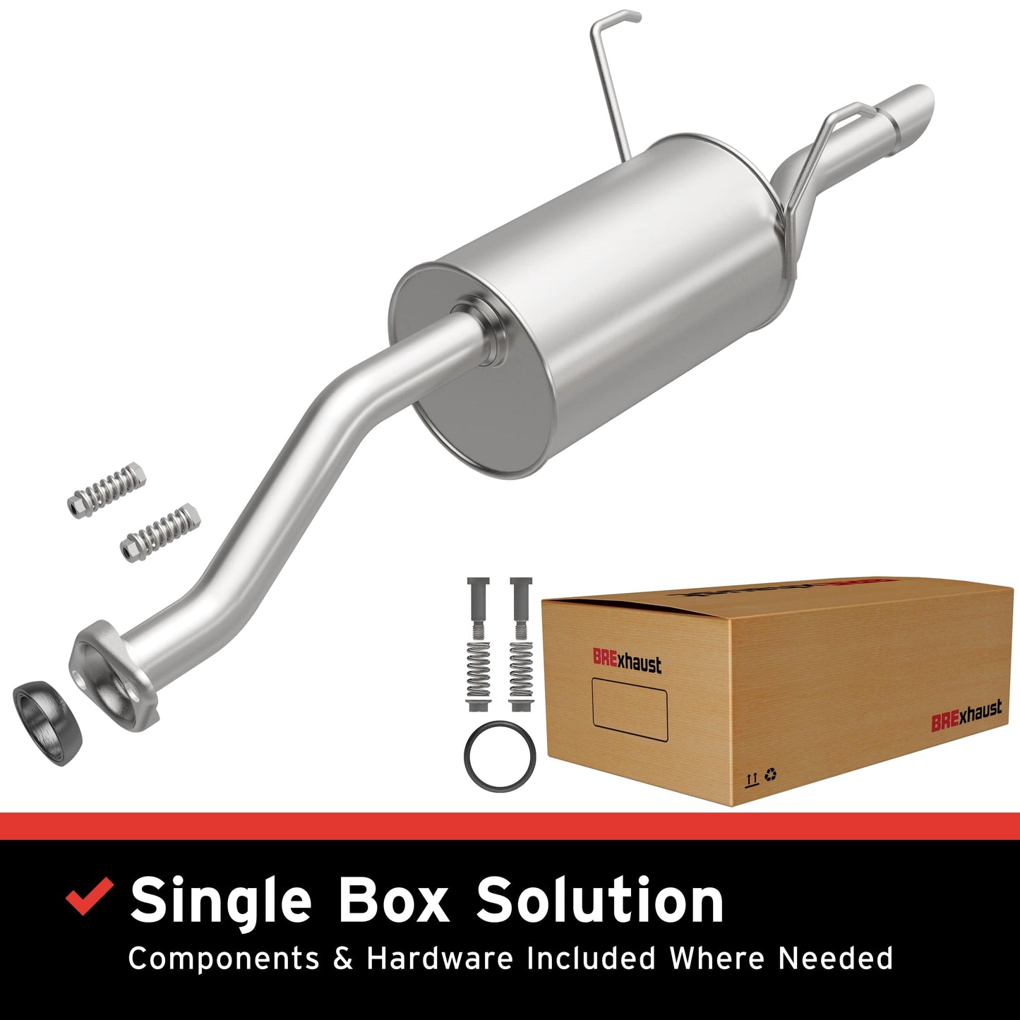 BRExhaust Direct-Fit Muffler Kit 108-0097