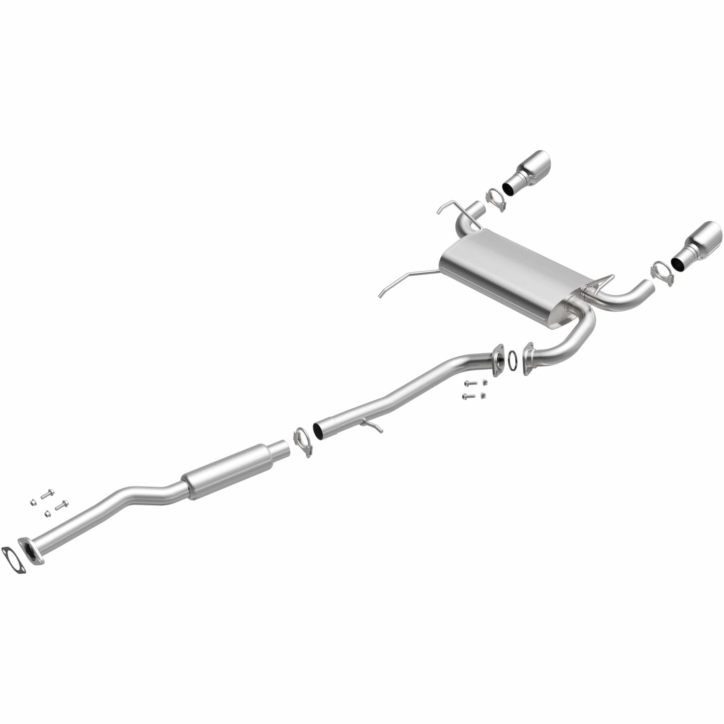 BRExhaust 2003-2008 INFINITI Direct-Fit Replacement Exhaust System