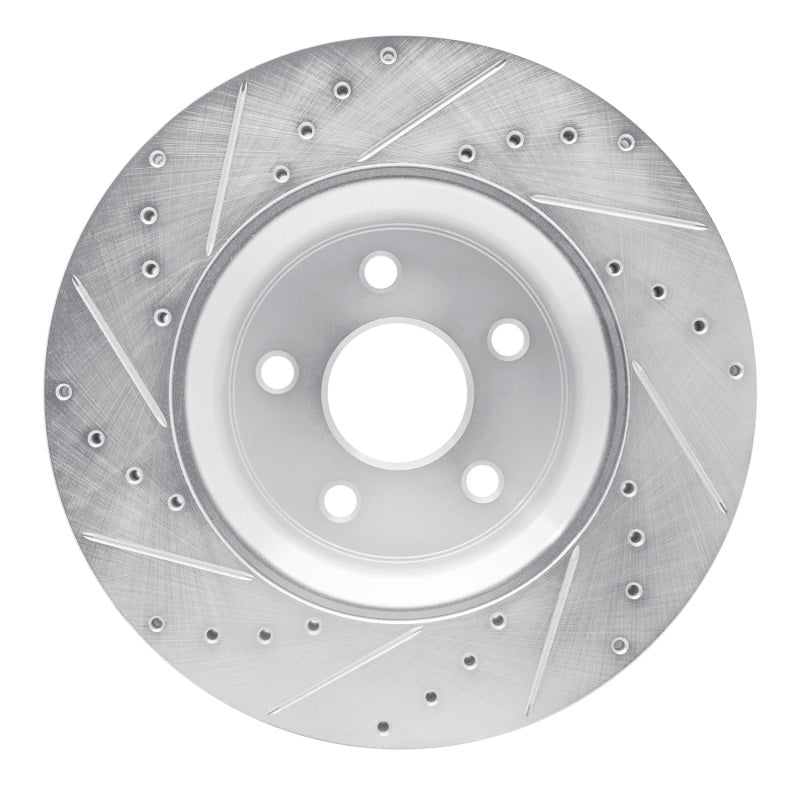 DFC D&S Silver Brake Rotor (FRONT): Dodge Durango (11-25)