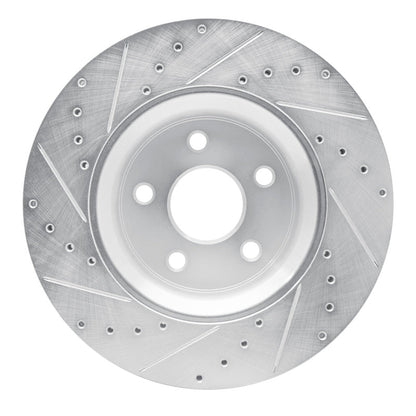 DFC D&S Silver Brake Rotor (FRONT): Dodge Durango (11-25)