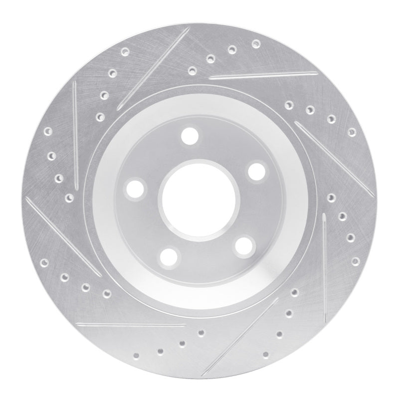 DFC D&S Brake Rotor (FRONT RIGHT): Jeep Wrangler 2.0L / 2.5L (12-18) - Silver
