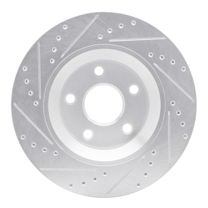 DFC D&S Brake Rotor (FRONT RIGHT): Jeep Wrangler 2.0L / 2.5L (12-18) - Silver