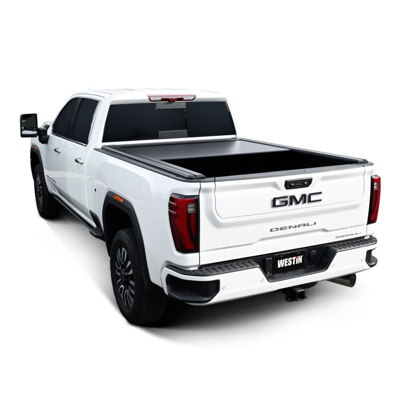 Westin 19-53995 Electric Retractable Tonneau Cover 20+ Silver/Sierra 2500HD 6.5'