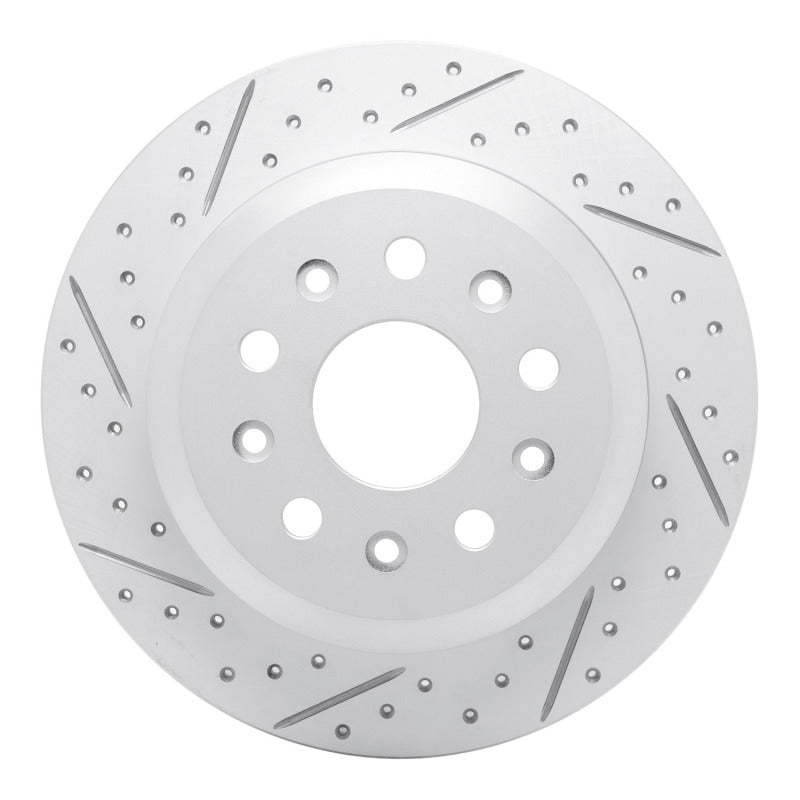 DFC Rear Left D&S Geoperformance Rotor (REAR): Jeep Wrangler (18-25)