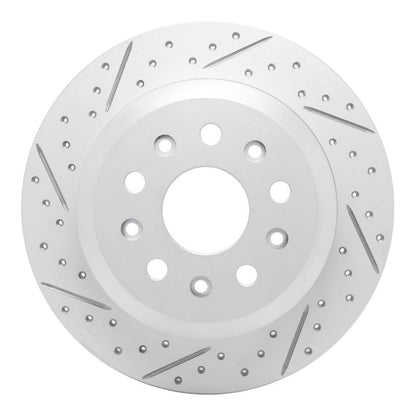 DFC Rear Left D&S Geoperformance Rotor (REAR): Jeep Wrangler (18-25)