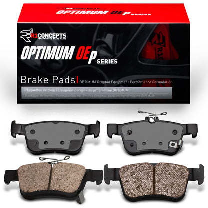 R1 Optimum OE RDX Rear Brake Pads | Honda Civic/Acura RDX (2551-1878-00)