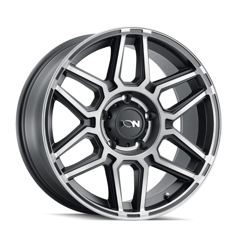 ION Wheels Type 146 Matte Black W/Machined Dart Tint | 20x9" +0mm | 6x139.7mm Wheel