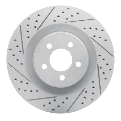 DFC Front Left D&S Geoperformance Rotor (FRONT): Chrysler 300 3.5L / 5.7L (05-23)
