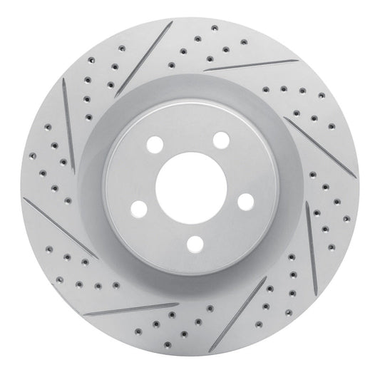 DFC Front Left D&S Geoperformance Rotor (FRONT): Chrysler 300 3.5L / 5.7L (05-23)