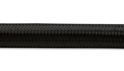 Vibrant -20 AN Black Nylon Braided Flex Hose (20 foot roll)