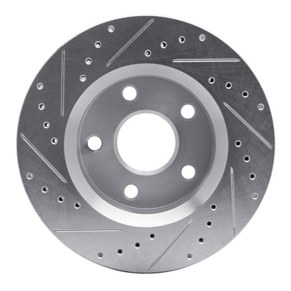 DFC D&S Silver Brake Rotor (FRONT): Jeep Wrangler (07-18)