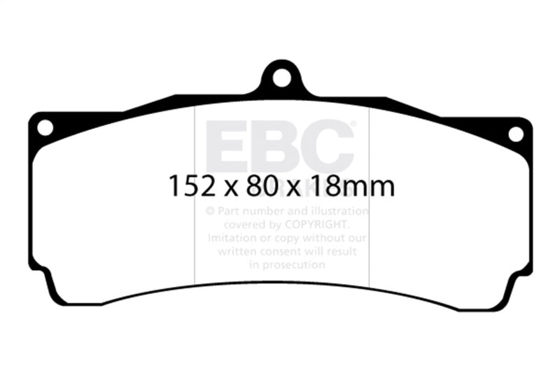 EBC DP5006NDX for Brakes Bluestuff Street And Track Day Brake Pads