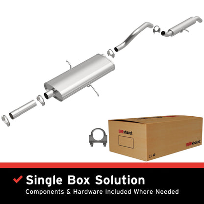 BRExhaust Direct-Fit Replacement Exhaust System 106-0185